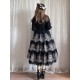 Miss Point Point Garden Embroidered Tiered JSK(Reservation/3 Colours/Full Payment Without Shipping)